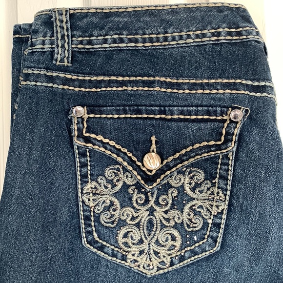 Nine West sz 14/32 denim jeans, boot cut style - Picture 2 of 6